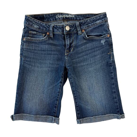 Aeropostale Pants - Aeropostle Women's Bermuda Shorts 2 Medium Wash Casual